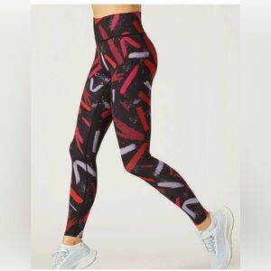 Wear It To Heart HIGH WAIST LEGGING SUMMER VAMP NOCTURNAL Sz S NWT